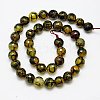 Natural Dragon Veins Agate Beads Strands X-G-G445-10mm-03-2