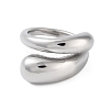 Non-Tarnish 304 Stainless Steel Rings for Women RJEW-K270-05C-P-2