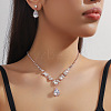 Alloy Rhinestone Jewelry Sets FS-WGDD53E-04-1