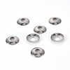 201 Stainless Steel Bead Caps STAS-Q239-014-3
