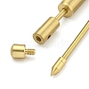 Brass Dowsing Rods for Energy Water Seeking AJEW-XCP0002-59-2