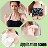 BENECREAT 6 Pairs 6 Styles Adjustable Bra Straps DIY-BC0013-04-6