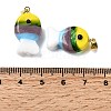Handmade Lampwork Pendants LAMP-A007-01G-05-02-3