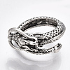 Alloy Cuff Finger Rings RJEW-T006-58-2