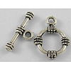 Tibetan Style Alloy Toggle Clasps LS-LF0141Y-NF-1