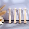 Unfinished Mini Natural Wooden Half Drilled Beads WOOD-OC0001-27B-5