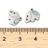 304 Stainless Steel Enamel Charms STAS-D018-05P-3