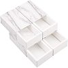 Marble Pattern Paper Drawer Boxes CON-WH0071-06C-8