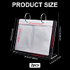 4 Inch Acrylic Desk Calendar Storage Photo Albums Stands AJEW-WH0819-011B-2