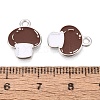 Alloy Enamel Pendants ENAM-Q003-05P-3
