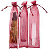 100Pcs Organza Drawstring Bags for Chinese Fan OP-GF0001-02C-7