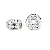 Brass Grade A Rhinestone Spacer Beads RB-A004-4-5