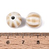 Vintage Porcelain Corrugated Beads LS-PORC-N013-11T-3