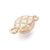 Brass Magnetic Clasps KK-Q074-01G-1