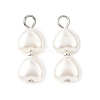 ABS Plastic Imitation Pearl Pendants PALLOY-JF04683-02-1