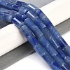 Dyed & Heated Natural Blue Aventurine Beads Strands G-Q159-A04-01-2