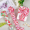 2 Rolls Burlap Ribbons SRIB-WH20009-001-4