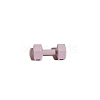 Dumbbell Shaped Alloy Miniature Ornaments PW-WGB591C-13-1