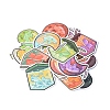 40Pcs Jelly Fox PVC Self Adhesive Cartoon Stickers Set STIC-C003-03-3