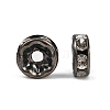 Iron Grade A Crystal Rhinestone Spacer Beads RB-A010-8MM-B-3