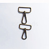 Alloy Swivel Clasps Lanyard Snap Hooks for Purse Bag Strap Hardware AL-CBACC64-01AB-A-1