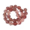 Natural Strawberry Quartz Beads Strands G-N368-01A-13-3