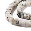 Natural Sesame Jasper/Kiwi Jasper Beads Strands G-K326-13-4