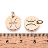 304 Stainless Steel Charms STAS-Q201-T445-12R-3