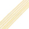 Transparent Glass Beads Strands GLAA-C019-01A-10-1