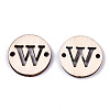 Unfinished Natural Poplar Wood Links Connectors WOOD-S045-140A-01W-2