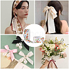 1 Roll Single Face Printed Polyester Grosgrain Ribbons SRIB-CY0001-12B-5