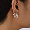 Zinc Alloy Hoop Earrings WG0BC63-06-1