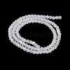 Transparent Glass Beads Strands X-EGLA-A044-T8mm-MB19-4