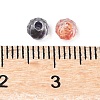 130Pcs 10G Transparent Glass Seed Beads GLAA-V001-07-3