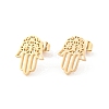 304 Stainless Steel Studs Earrings EJEW-M208-13G-1