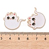 Halloween Alloy Enamel Pendants ENAM-Z022-02I-3