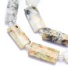 Natural White African Opal Beads Strands G-E530-16F-3