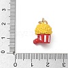 Alloy with Enamel Pendants LS-AL-CBAE186-01G-04-3