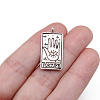 Tibetan Style Alloy Pendants TARO-PW0001-01A-1