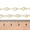 304 Stainless Steel Ring Link Chain Necklaces SA-CBA2696-02G-5