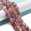 Dyed Natural Malaysia Jade Beads Strands G-P528-I07-01-2