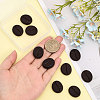 CHGCRAFT 10Pcs Food Grade Eco-Friendly Silicone Beads SIL-CA0002-01-4