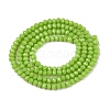 Opaque Solid Color Imitation Jade Glass Beads Strands LS-EGLA-A044-P1mm-D30-3