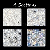 353Pcs 4 Style Glass Bead Strands GLAA-YW0001-33-2