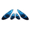 Transparent Resin Wing Earrings Pendants FIND-TAC0006-60C-2