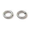 Tarnish Resistant 304 Stainless Steel Open Jump Rings X-STAS-Q186-02-4x0.7mm-3