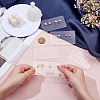12Pcs 10-Hole Acrylic Earring Display Cards EDIS-OC0001-10C-3