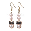 Alloy Enamel Dangle Earring EJEW-JE05960-1