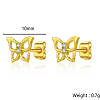 Simple Fashion Butterfly Stud Earrings GO8800-1