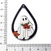 Halloween Printed Acrylic Big Pendants MACR-M048-01B-4